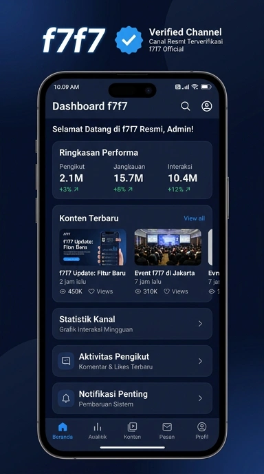 Kanal Resmi f7f7 untuk Pengguna Android Indonesia